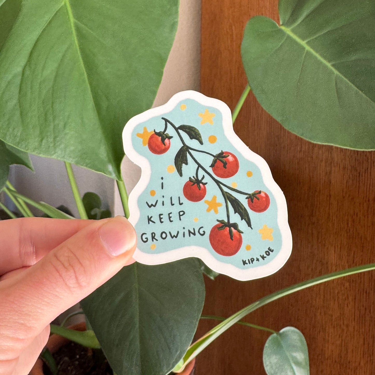 I Will Keep Growing sticker