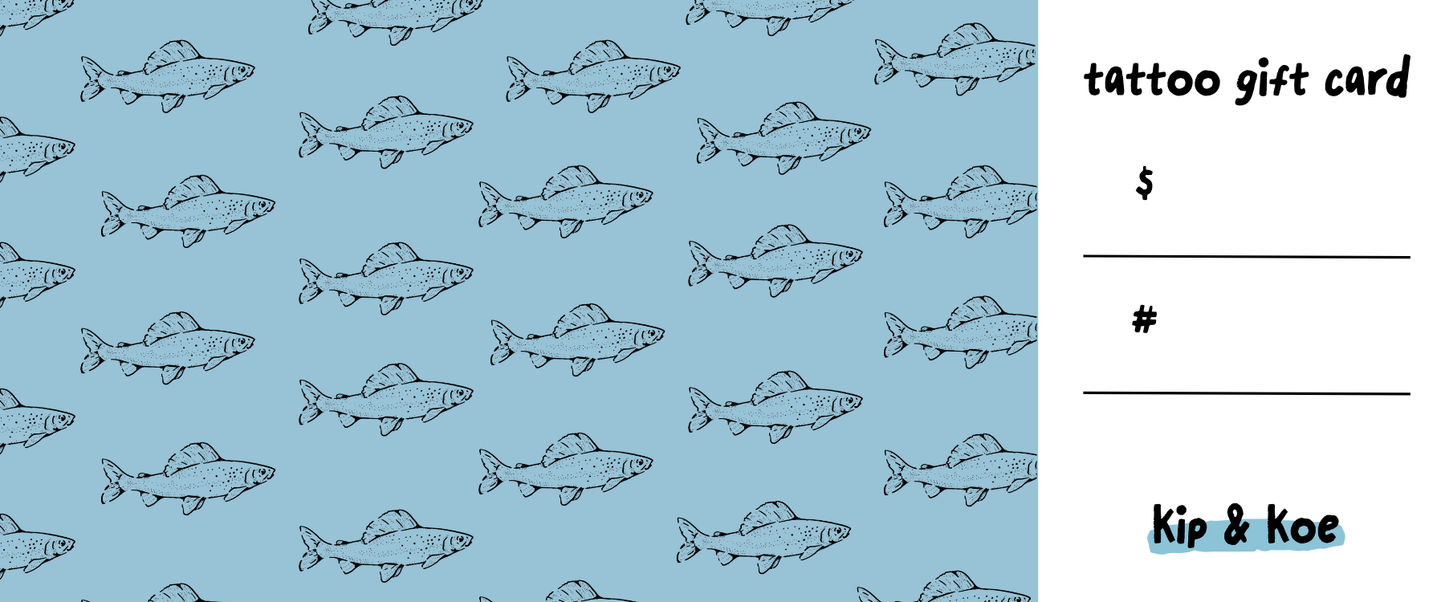 $50 Tattoo Gift Card