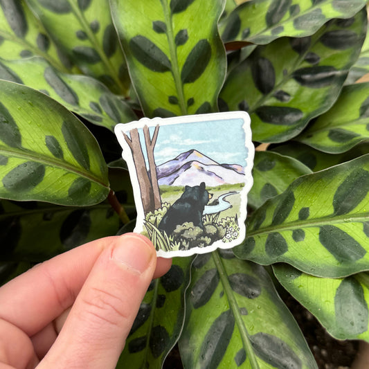 Mountain Bear Sticker