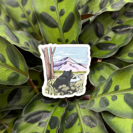 Mountain Bear Sticker