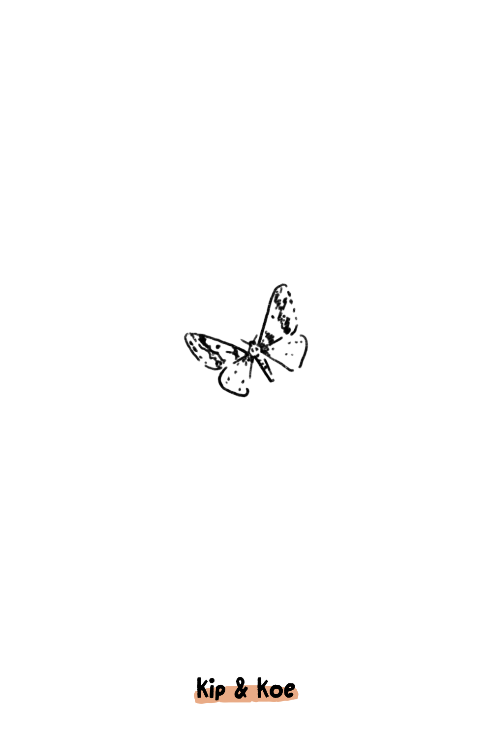 Butterfly Tattoo Ticket