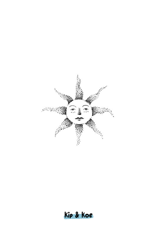 Happy Sun Tattoo Ticket