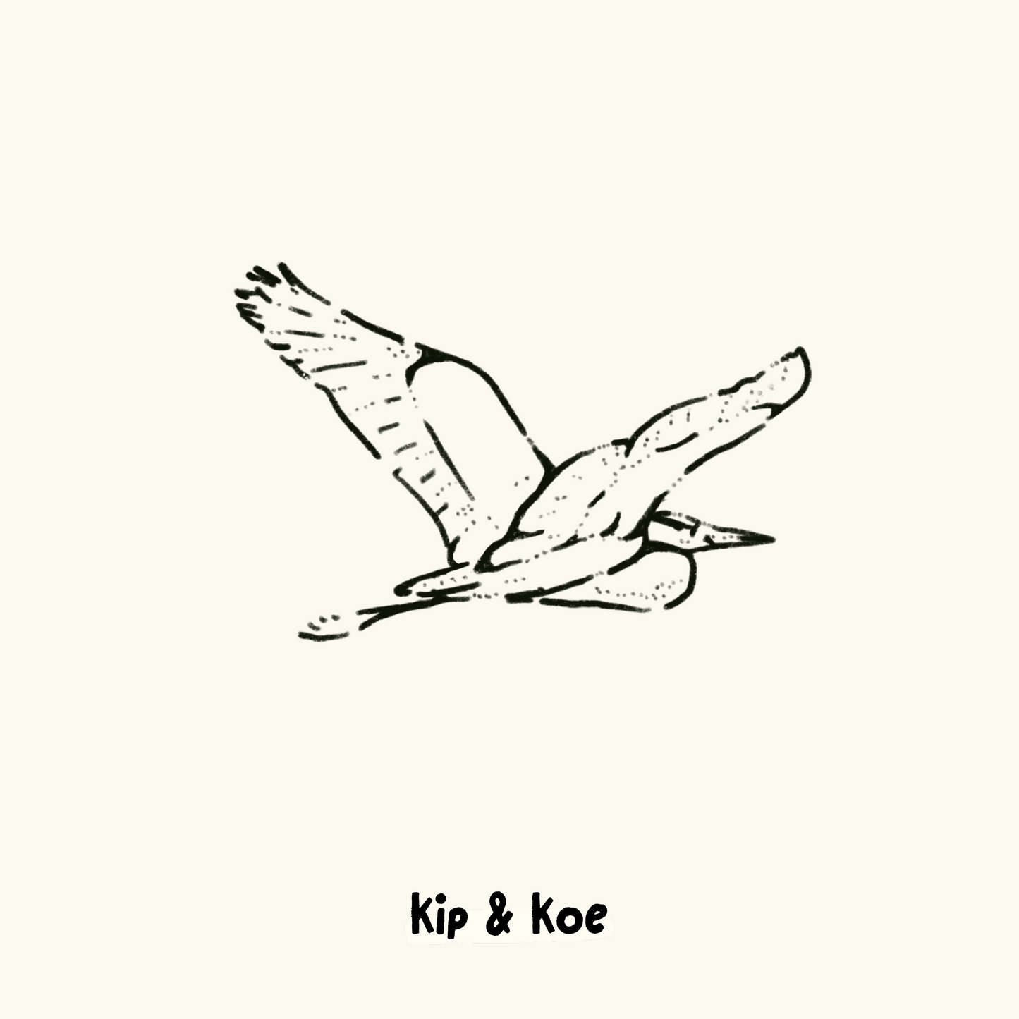 Flying Heron